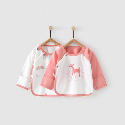 Ropa de Bebé Recién Nacido Algodón Manga Larga Cuatro Estaciones - Image 19