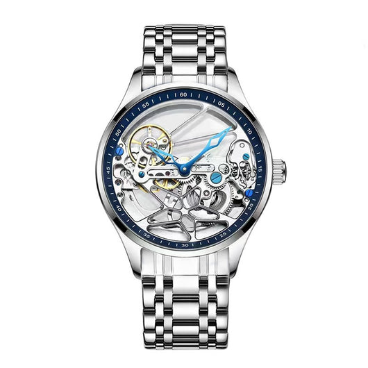 Reloj Mecánico Automático de Cristal Doble - Image 5