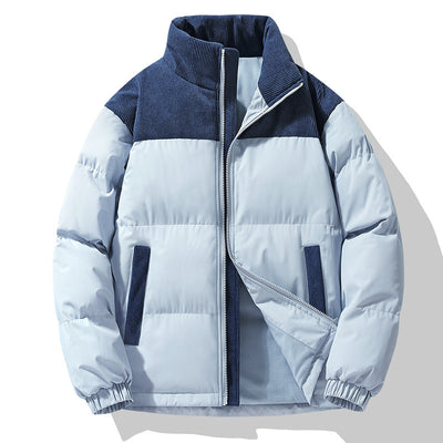 Abrigo Acolchado Unisex de Cuello Alto para Invierno - Image 9