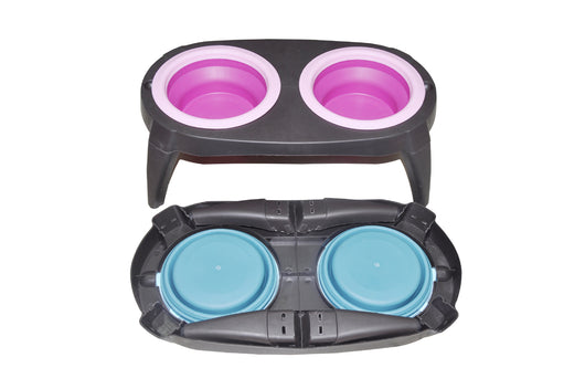 Comedero Doble para Perros Plegable con Tazones TPR - Image 6