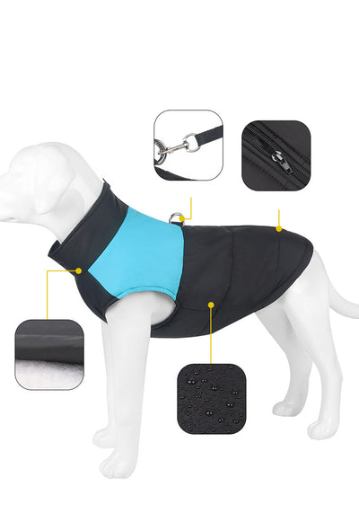 Abrigo Impermeable Acolchado para Perros - Chaleco Térmico con Cierre de Cremallera - Image 20