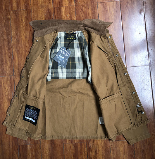 Chaqueta de Pesca y Trabajo Impermeable de Largo Medio para Hombre - Image 22