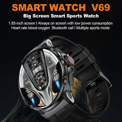 Reloj Inteligente HD con Pantalla Grande, Llamadas Bluetooth y Monitoreo de Salud - Image 3