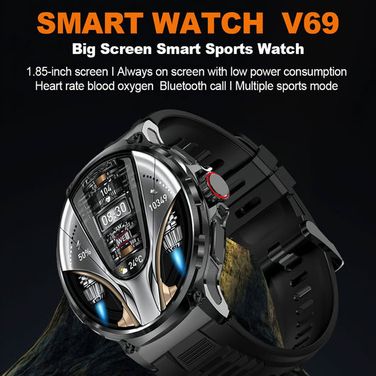 Reloj Inteligente HD con Pantalla Grande, Llamadas Bluetooth y Monitoreo de Salud - Image 3