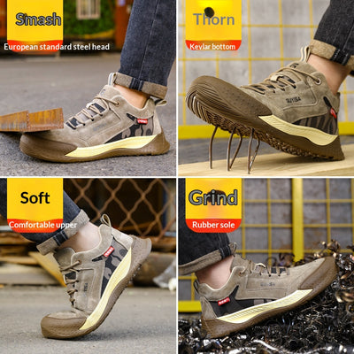 Botas de Seguridad para Hombre con Puntera de Acero - Image 2