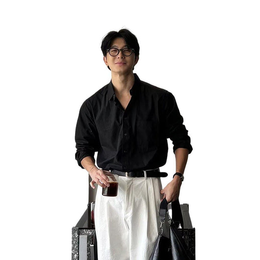 Camisa Suelta de Manga Larga para Hombre - Primavera y Otoño - Image 5