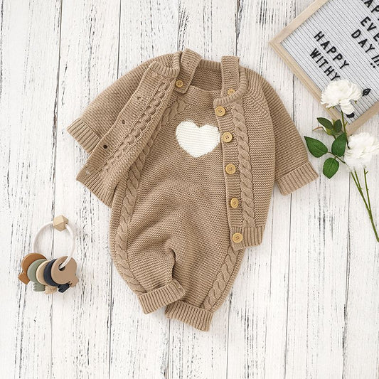 Mameluco Adorable para Bebé Otoño - Enterizo Cómodo