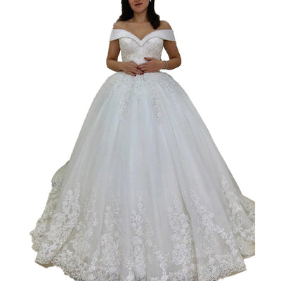 Vestido de Novia Ajustado con Cola y Lazo Anudado - Image 4