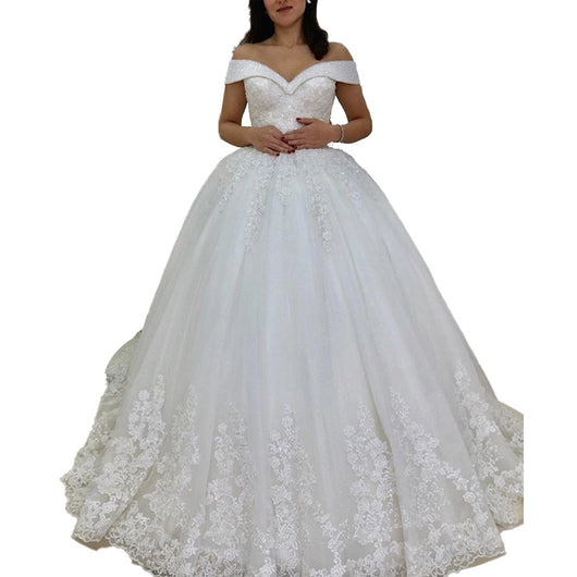Vestido de Novia Ajustado con Cola y Lazo Anudado - Image 4
