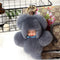 Llavero de Peluche Suave Rex con Diseño para Dormir