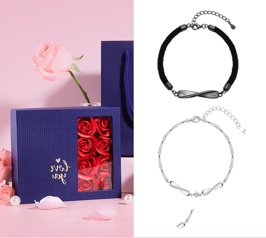 Anillo de Plata Esterlina para Parejas - Diseño Minimalista Romántico - Image 6