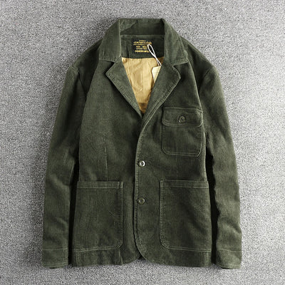 Chaqueta Retro Amekaji de Pana 100% Algodón Lavado Vintage - Image 16