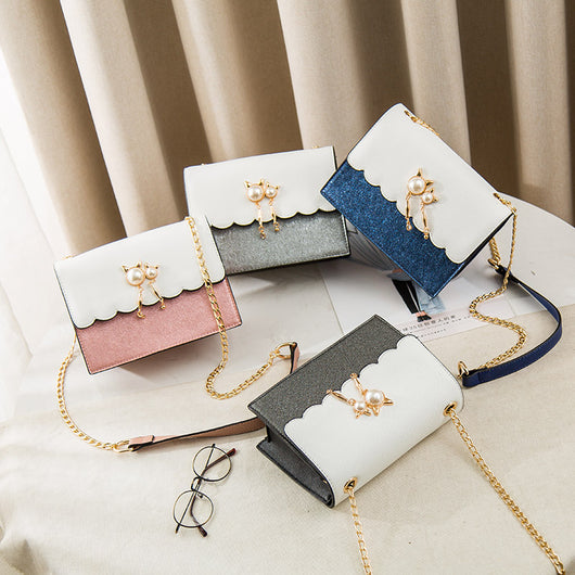 Bolso Bandolera Cadena Estilo Coreano para Mujer - Image 5