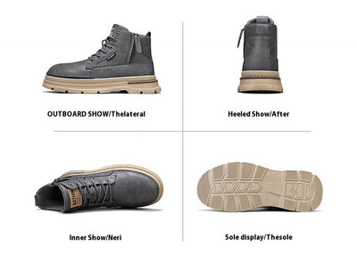 Bota de Trabajo British Style Alta para Hombre - Image 12