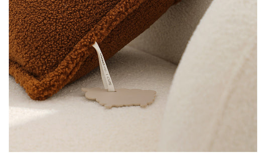 Almohadas de Peluche Cordero para Sala de Estar - Cojines Otoño e Invierno - Image 21