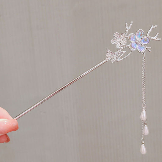 Pasador Moonstone de Piedra Lunar para Recogidos Elegantes - Image 8