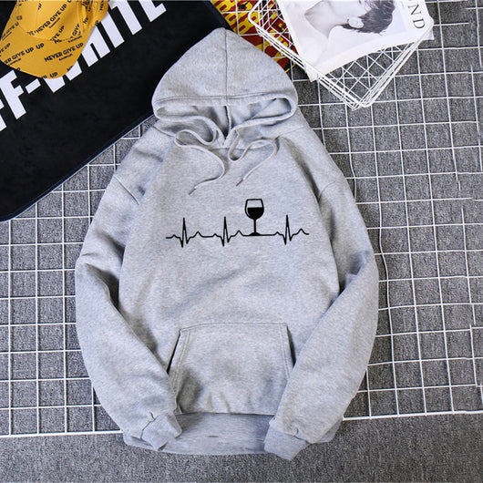 Sudadera Estampada con Capucha y Manga Larga para Mujer - Image 20