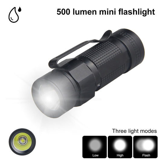 Linterna LED Portátil Impermeable con Clip para Camping y Exterior - Image 6