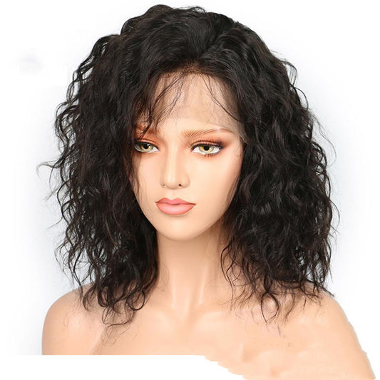 Peluca Bob de Encaje Completo con Sistema Semi-mecánico para Damas