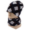 Gorro Tejido de Cuello Alto Espiral - Abrigo Versátil para Exteriores