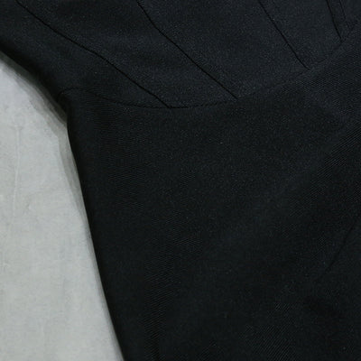 Vestido Elegante Asimétrico con Detalles de Diamantes - Image 16
