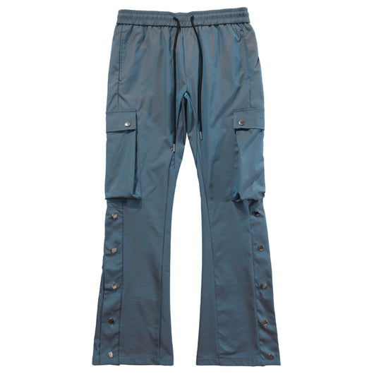 Pantalones Micro Flare con Degradado y Botones - Image 10