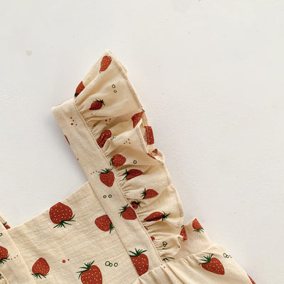 Romper sin Mangas con Estampado de Fresas para Mujer - Image 11