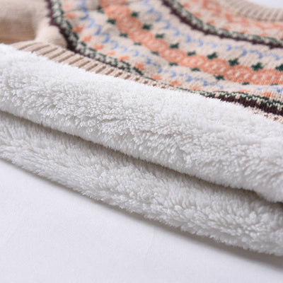 Suéter Polar Acolchado para Niñas - Pullover Tejido Cálido - Image 12