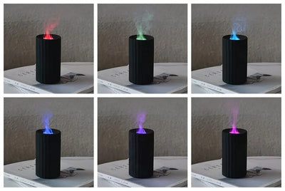 Difusor de Aroma con Efecto Llama y Humificador Ultrasónico Silencioso - Image 4