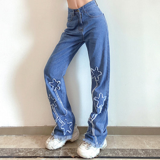 Pantalones Vaqueros Acampanados Cintura Alta Ajustados - Image 17