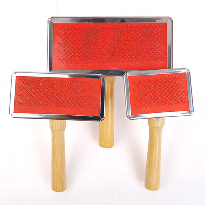 Peine de Aseo para Mascotas con Mango de Madera - Cepillo Profesional para Perros y Gatos - Image 12