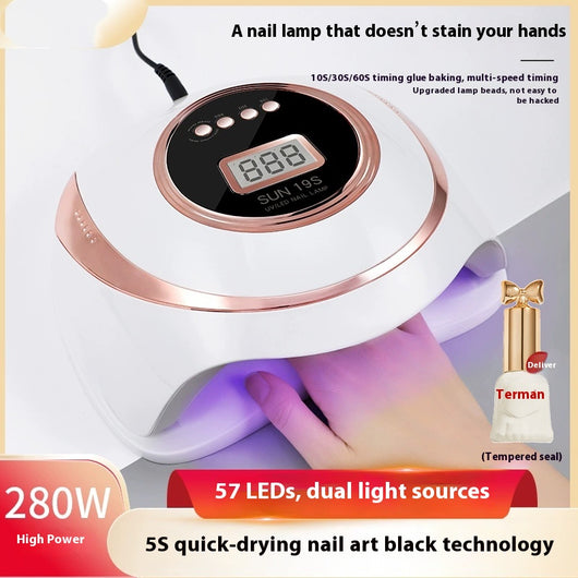 Lámpara de Fototerapia LED Profesional para Uñas - Image 4