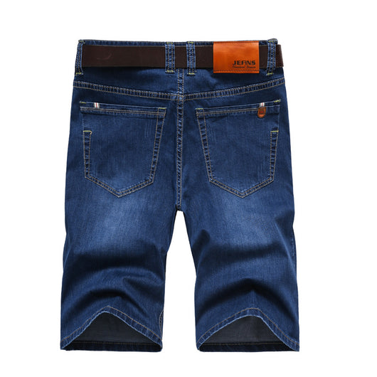 Shorts de Mezclilla Rectos Ultradelgados para Verano - Image 4