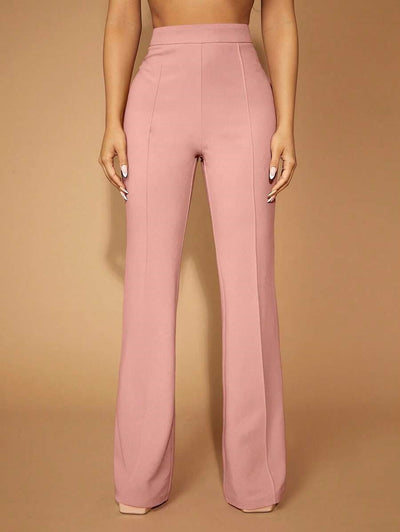 Pantalones de Cintura Alta para Mujer - Elegancia Profesional y Comodidad Diaria - Image 34
