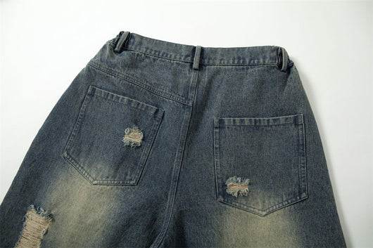 Pantalones Vaqueros Rotos para Hombre - Estilo Industrial - Image 31