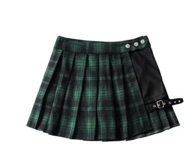 Falda Táctica Cuadriculada para Mujer - Estilo Cool para Verano - Image 6