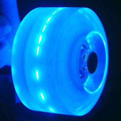 Ruedas LED Patines de Cuatro Ruedas con Accesorios Luminosos - Image 4
