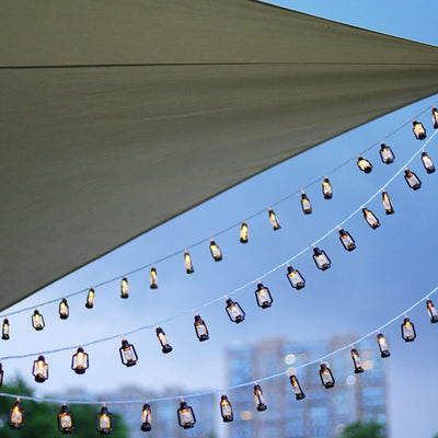 Luces LED Estilo Linterna Retro - Guirnalda Decorativa a Batería para Fiestas y Jardín - Image 21