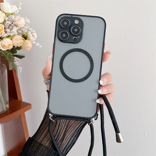 Funda Transparente con Cordón Magnético para Celular - Image 6