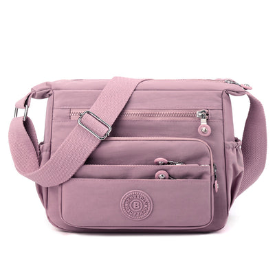 Bolsa Crossbody de Nylon Ligera con Gran Capacidad - Image 7