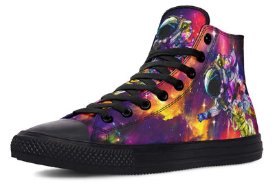 Zapatillas de Lona Estampadas para Pareja - Caña Alta - Image 12