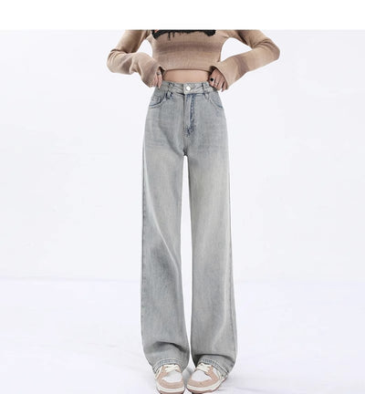 Jeans Azul Claro Talle Alto para Mujer - Image 11