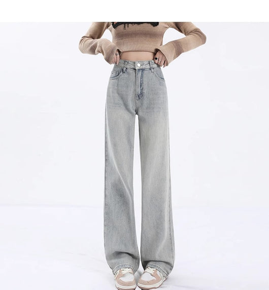 Jeans Azul Claro Talle Alto para Mujer - Image 11