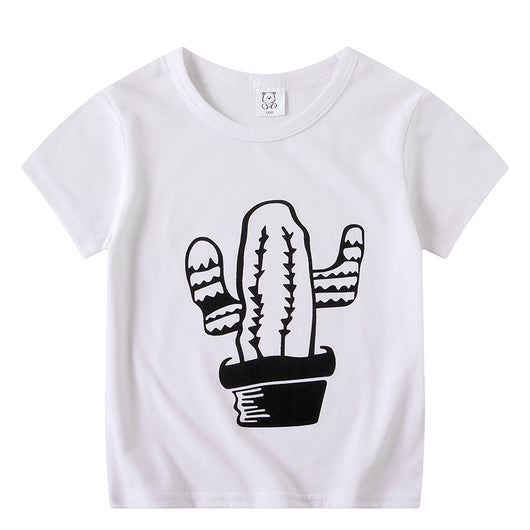 Playera Casual Infantil con Estampado de Dibujos Animados - Image 12