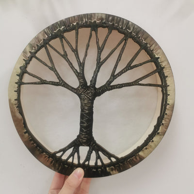 Anillo Árbol de la Vida con Superficie Abierta Ajustable - Image 37