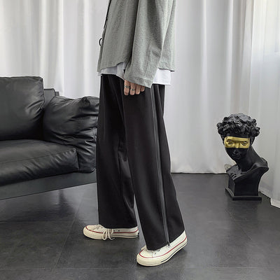 Pantalones Holgados Rectos Ancho Noveno para Hombre - Image 11