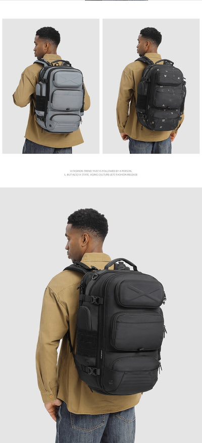 Mochila Multifuncional para Hombre - Viajes Cortos y Aventuras - Image 25