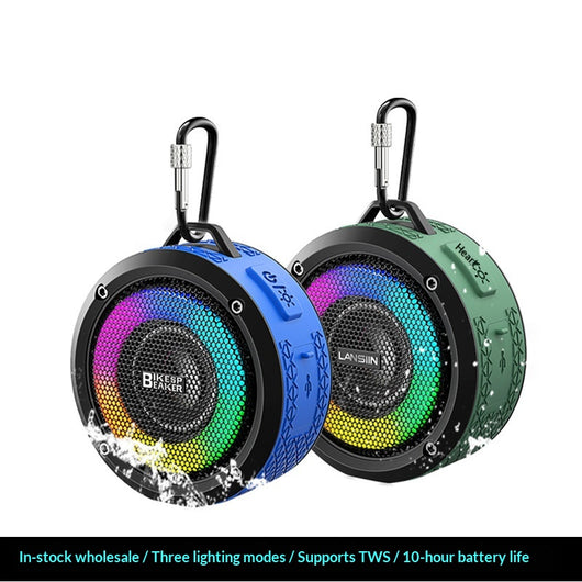 Parlante Bluetooth Portátil Resistente al Agua con Luces RGB - Image 4