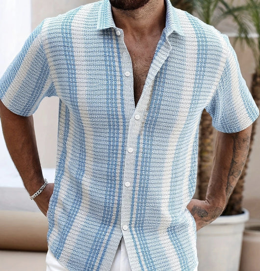 Blusa Tejida Ligera con Solapas Sueltas - Comodidad de Verano - Image 12