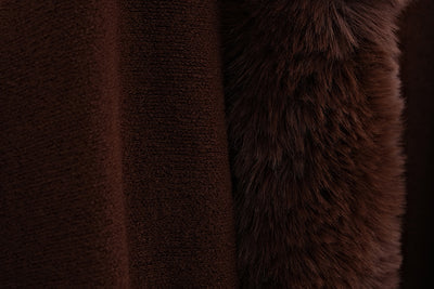 Capa y Chal de Doble Capa con Cuello de Conejo para Otoño e Invierno - Image 18